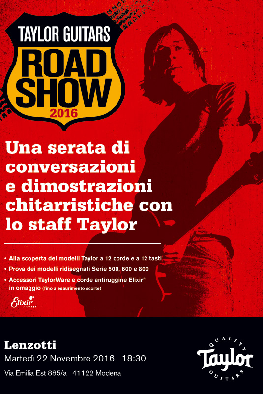 taylor road show 2016