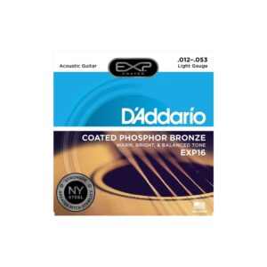 D'addario EXP16 Phosphor Bronze Light 012 053