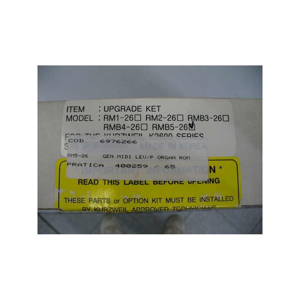 Kurzweil RMB5-26 General MIDI expansion NOS