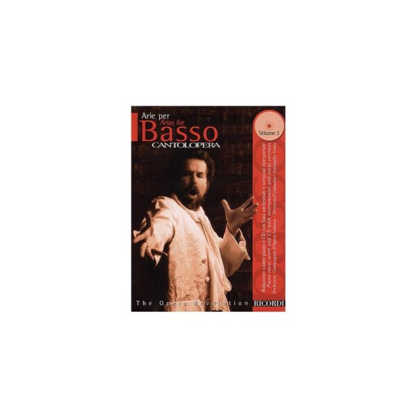 Arie per Basso Vol.3+cd NR139102