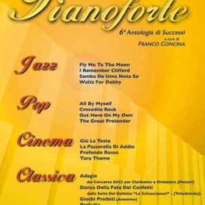 Pianoforte 6a Antologia di Successi F.Concina MB407