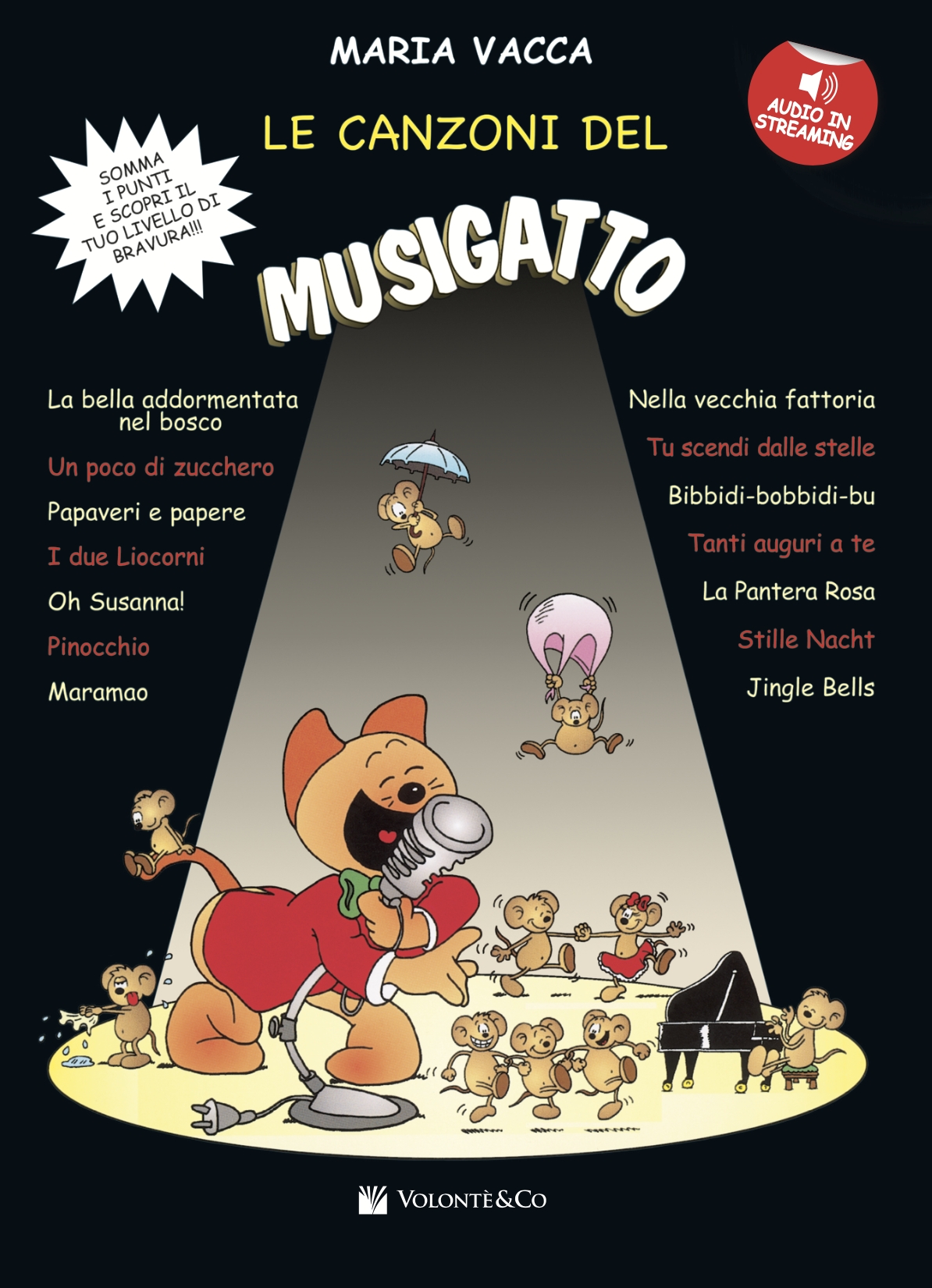 Le Canzoni del Musigatto M.Vacca + CD MK14742n MB524