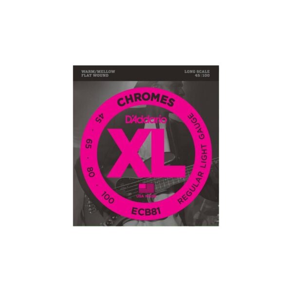 D'Addario ECB81 Chromes 45/100 Bass Strings