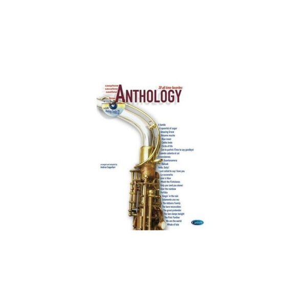 Anthology Vol.2 Sax alto +cd ML2676 A.Cappellari