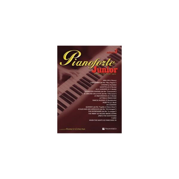Pianoforte Junior Volume 3 MB420 F.Concina