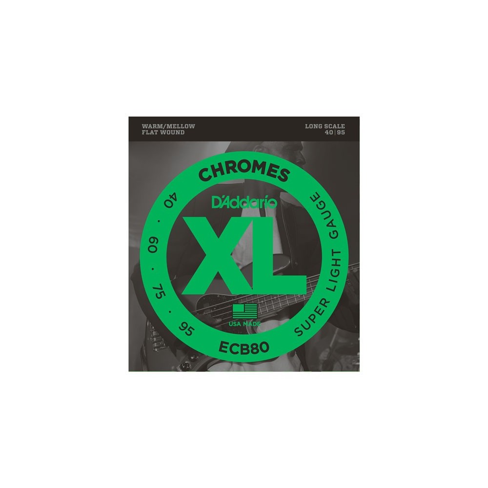 D'Addario ECB80 Chromes 40/95 Bass Strings