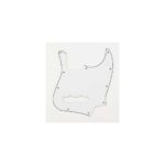 Allparts PG0755-035 White 3-Ply Pickguard for Jazz Bass