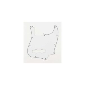 Allparts PG0755-035 White 3-Ply Pickguard for Jazz Bass