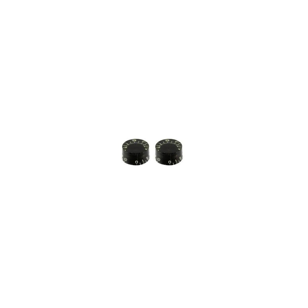 Allparts PK0134-023 Black Vintage Speed Knobs