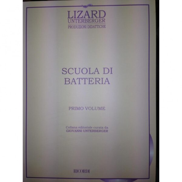 Scuola di Batteria Primo Volume Lizard MLR541+CD