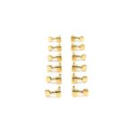 Taylor 80453 12-string Guitar Tuners 1:18 Ratio Polished Gold