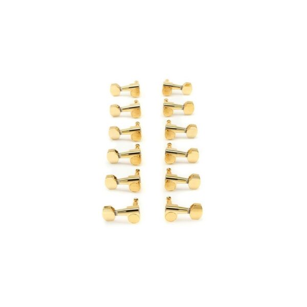 Taylor 80453 12-string Guitar Tuners 1:18 Ratio Polished Gold