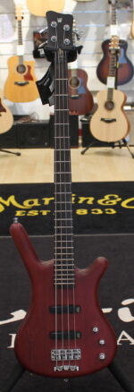 Warwick Corvette STD 4 Ash Burgundy Red Transparent Satin