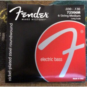 Fender 7250M Medium Bass String Set