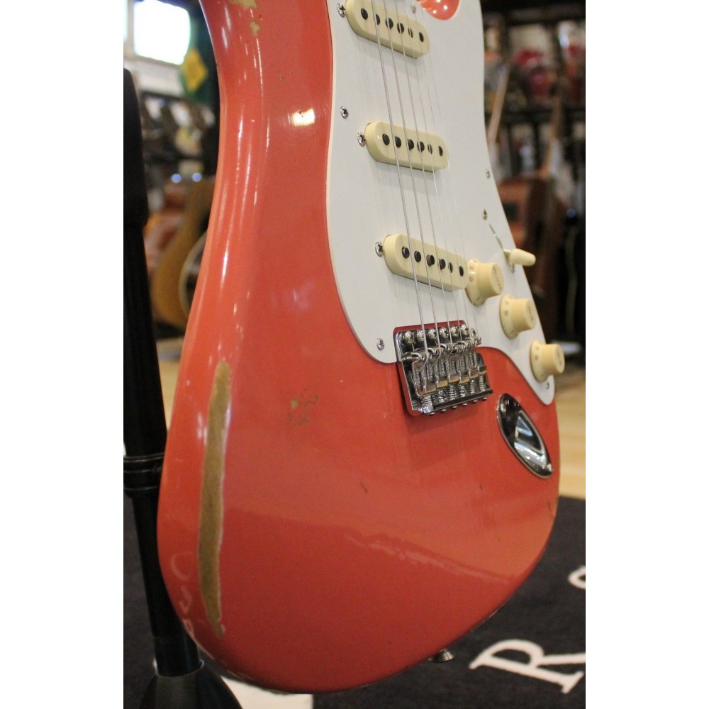 Fender 1960 Stratocaster Heavy Relic Aged Black Custom Shop