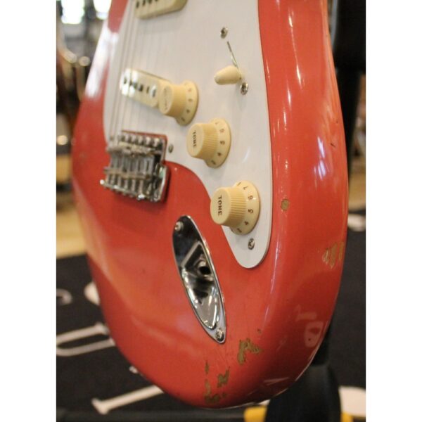 Fender 1960 Stratocaster Heavy Relic Aged Black Custom Shop