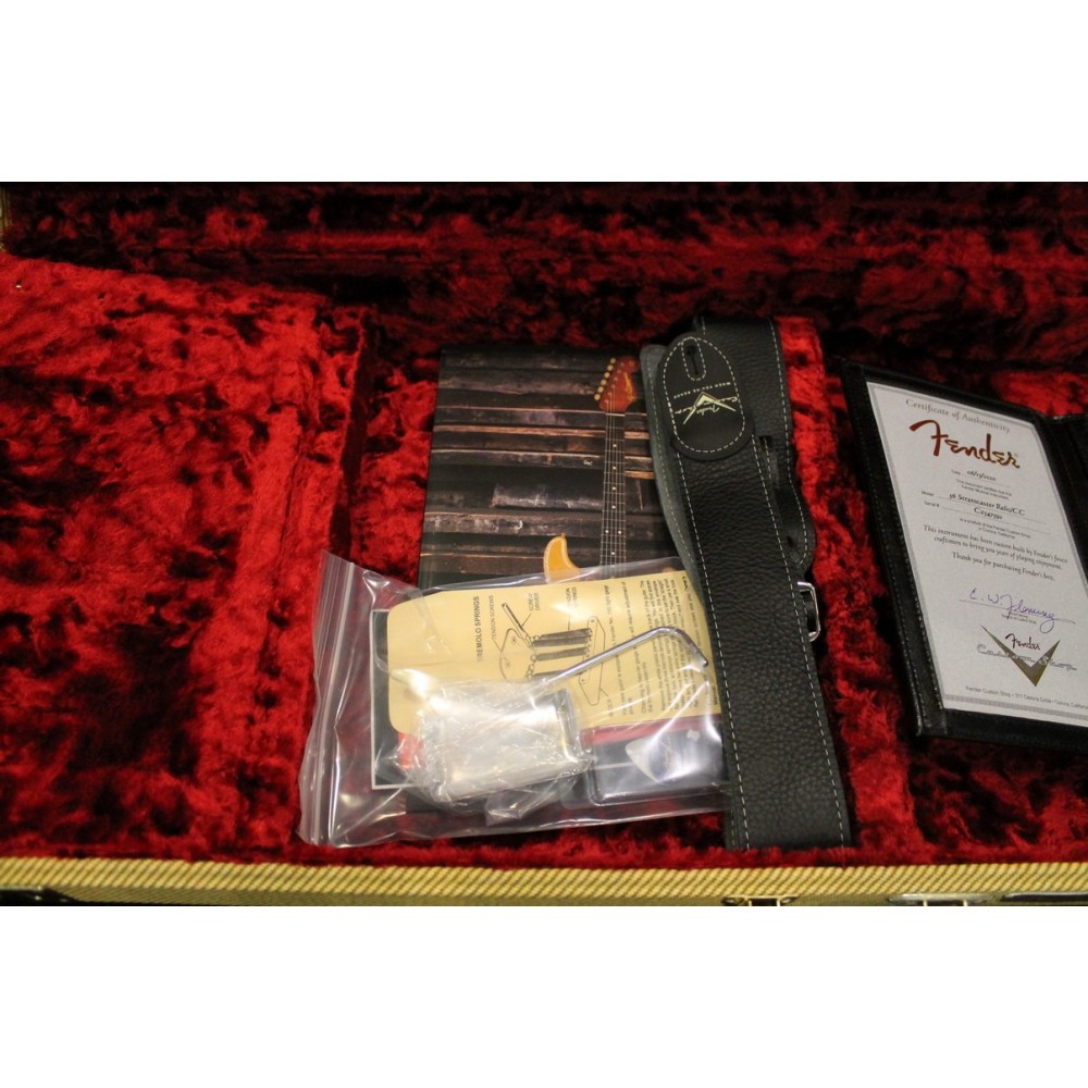 Fender 1960 Stratocaster Heavy Relic Aged Black Custom Shop
