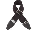 Magrabò 243.201M Stripe SC Cotton Nero 8 cm terminali Core Nero fibbia Recta Argento