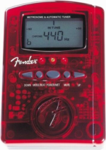 Fender-MT-1000-Digital-MetronomeTuner-Red
