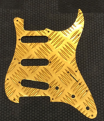 Pickguard-for-Strat-Gold-Metal