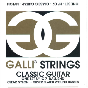 GalliStrings-C007-Classic-Guitar-Ball-End-For-Student