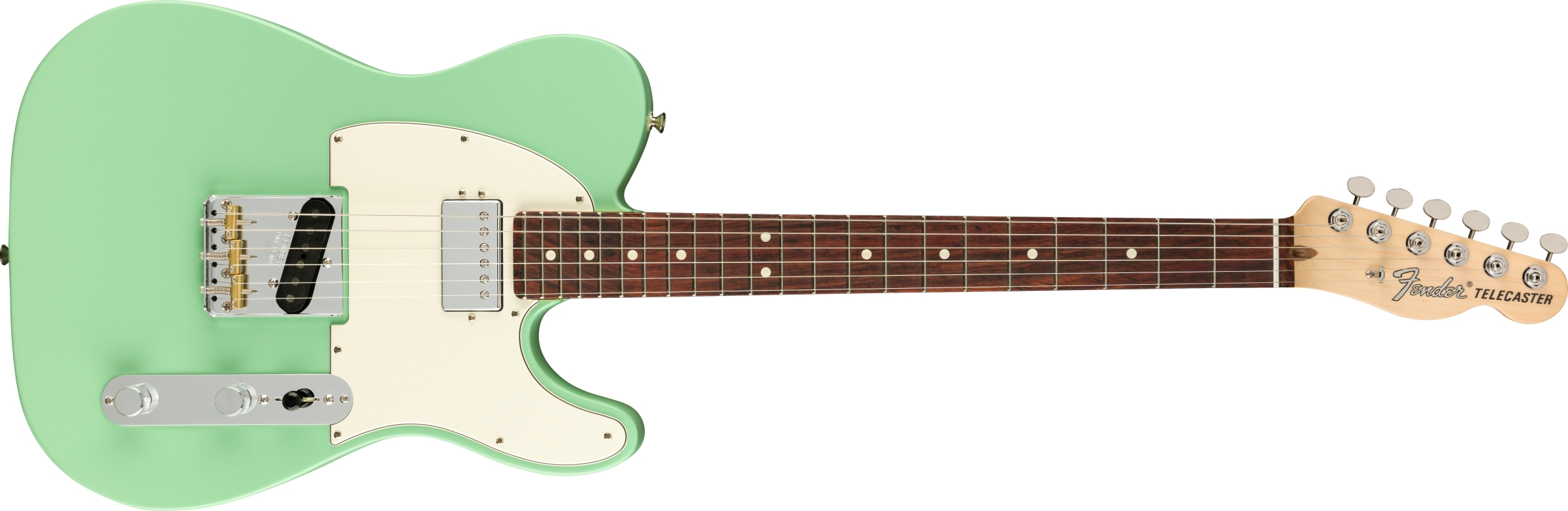 Fender-American-Performer-Telecaster-Hum-RW-Satin-Surf-Green