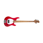 Music-Man-Sterling-4-H-Scarlet-Red-Tastiera-Acero-Ex-Demo