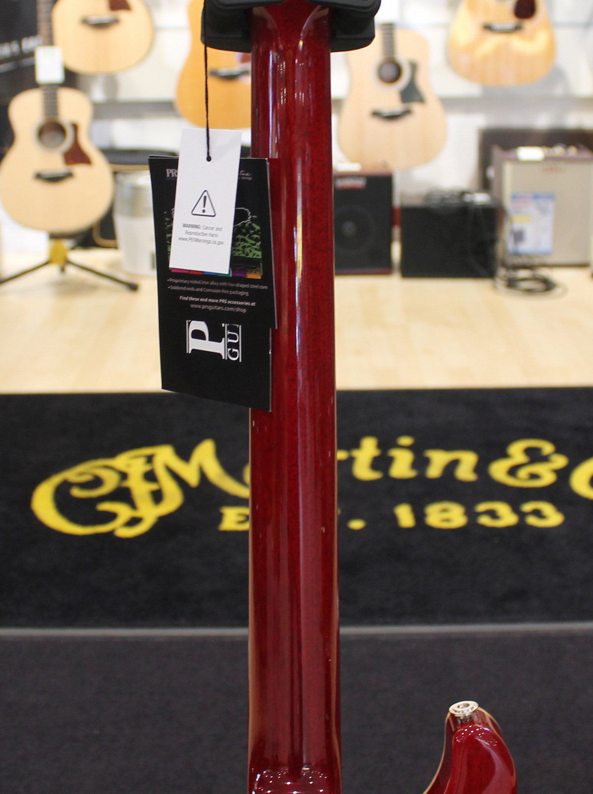 Paul Reed Smith Custom 24 Charcoal Cherry Burst Thin Piezo - immagine 13