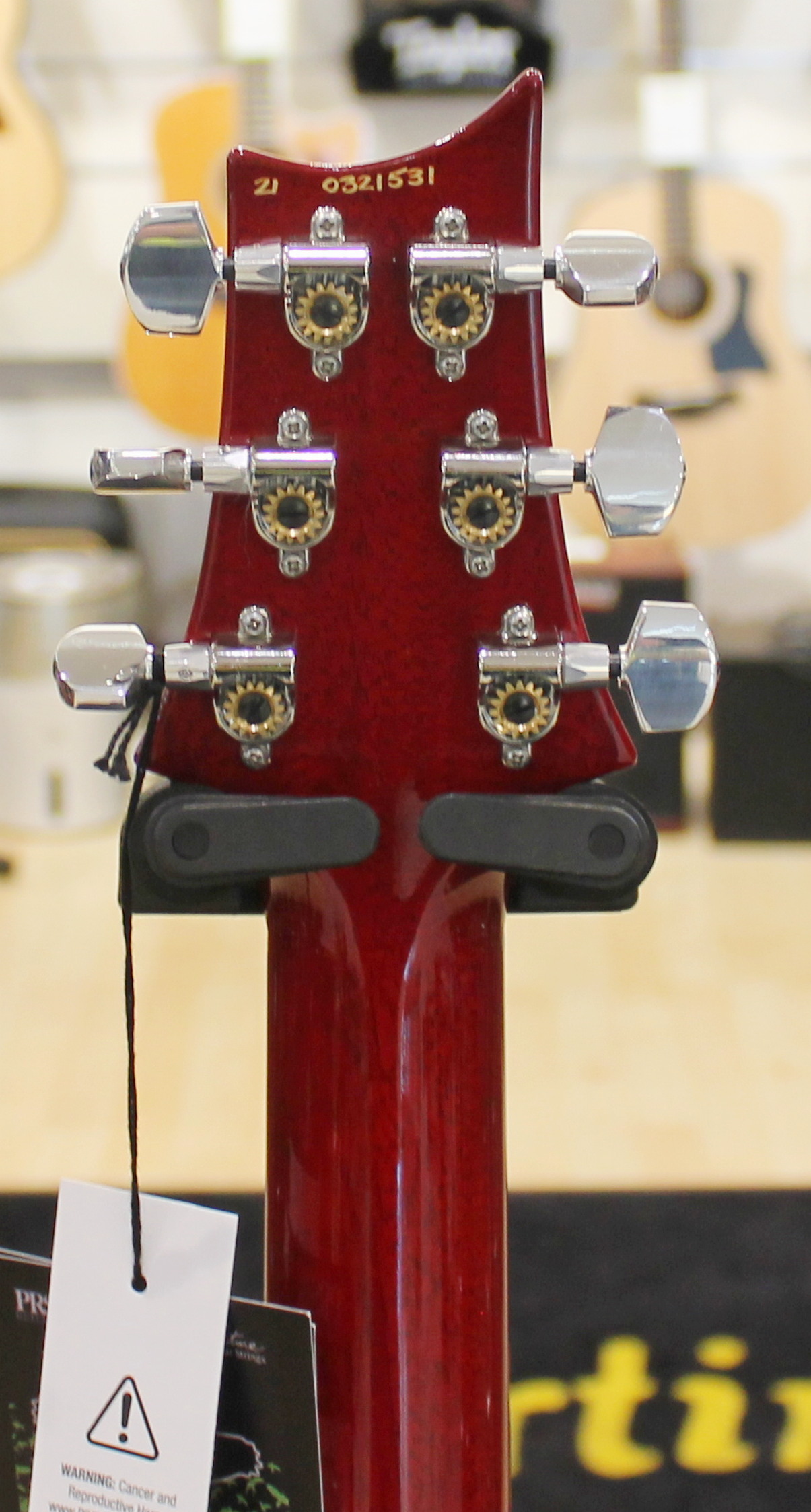 Paul Reed Smith Custom 24 Charcoal Cherry Burst Thin Piezo - immagine 14