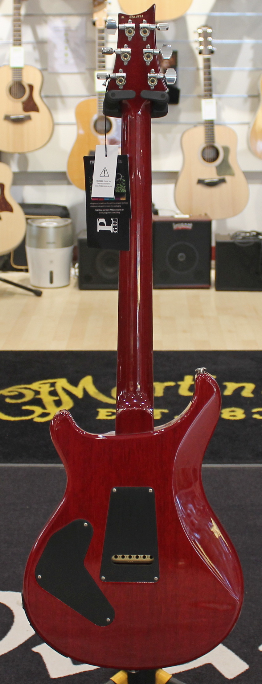 Paul Reed Smith Custom 24 Charcoal Cherry Burst Thin Piezo - immagine 9