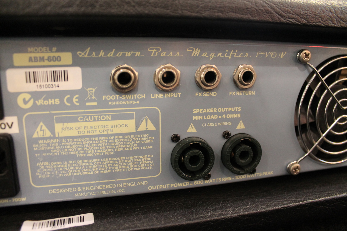 Ashdown ABM-600-EVO IV Head USATO Cod.93221 - immagine 7