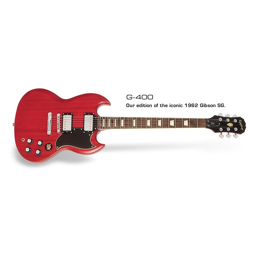 Epiphone G-400 SG Worn Cherry
