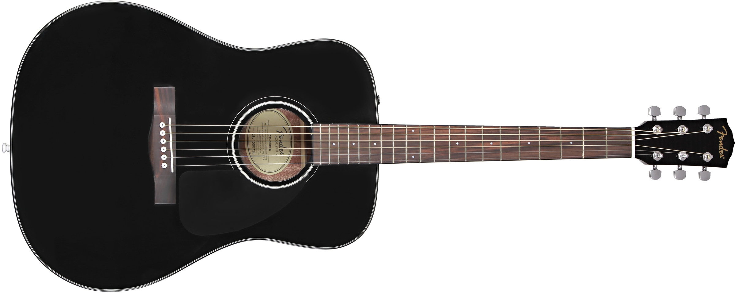 Fender CD-60 Dread V3 DS Black