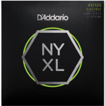 D'Addario NYXL45125 Set Long Scale, Lt Top / Med Btm 5-String