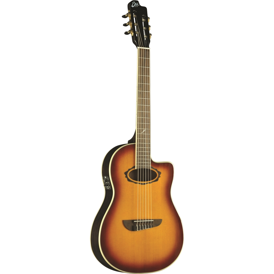 Eko One ST Nylon Eq ETS Vintage Burst Ex Demo