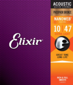 Elixir Acoustic Guitar Strings 10-47 Phosphor Bronze 16002