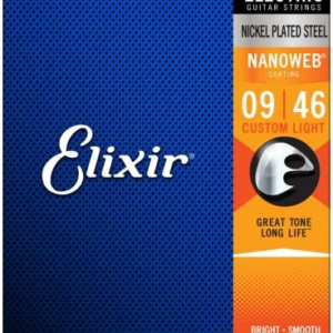 Elixir Electric Guitar Strings Custom Light 009-046 12027
