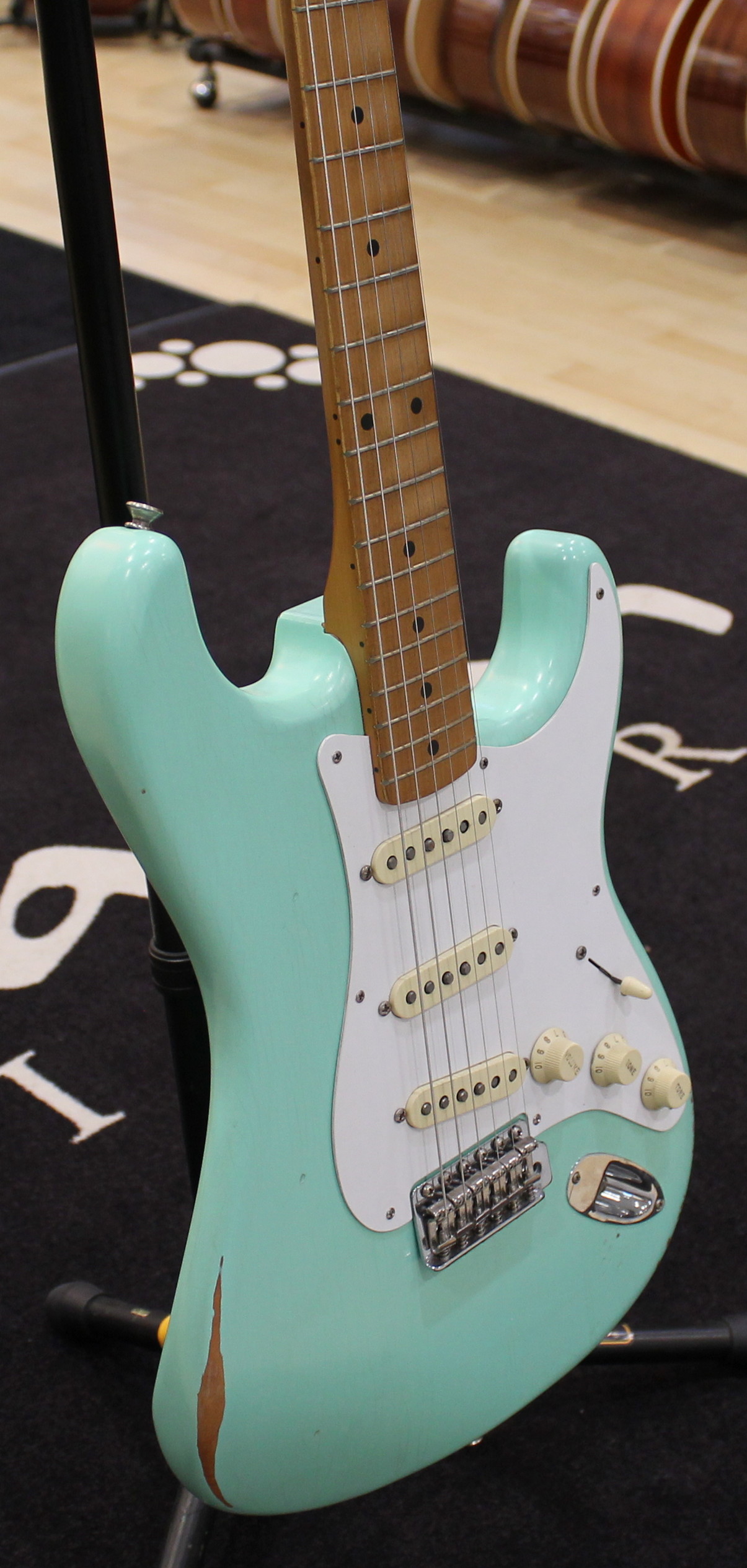 Fender Stratocaster Vintera '50 Road Worn Seafoam Green USATO cod. 117321 - immagine 2