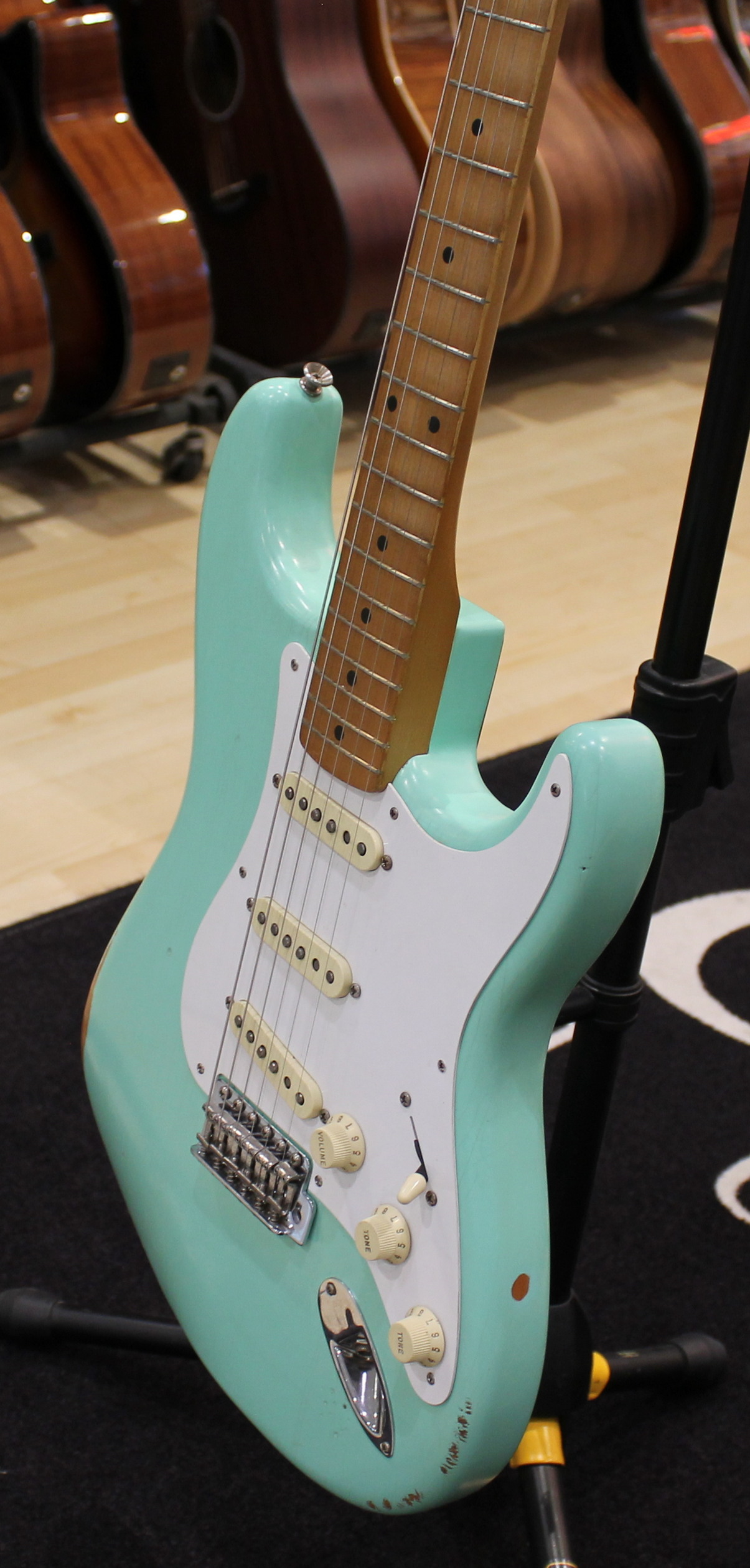 Fender Stratocaster Vintera '50 Road Worn Seafoam Green USATO cod. 117321 - immagine 4