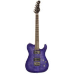 G&L Tribute ASAT Deluxe Carved Top Bright Blueburst