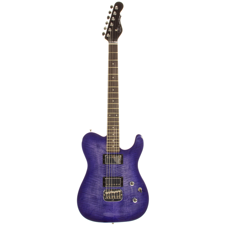 G&L Tribute ASAT Deluxe Carved Top Bright Blueburst