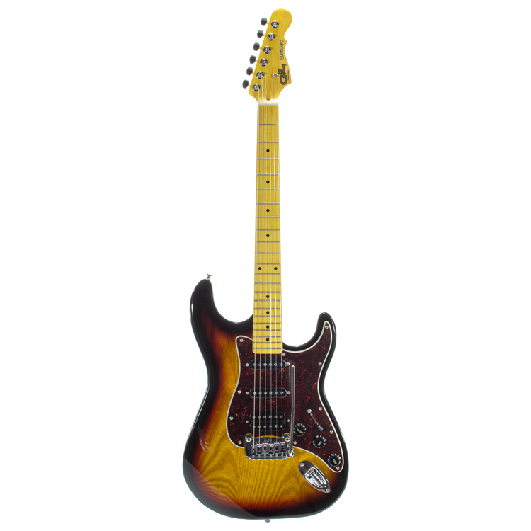 G&L Tribute Legacy HSS 3-Tone Sunburst