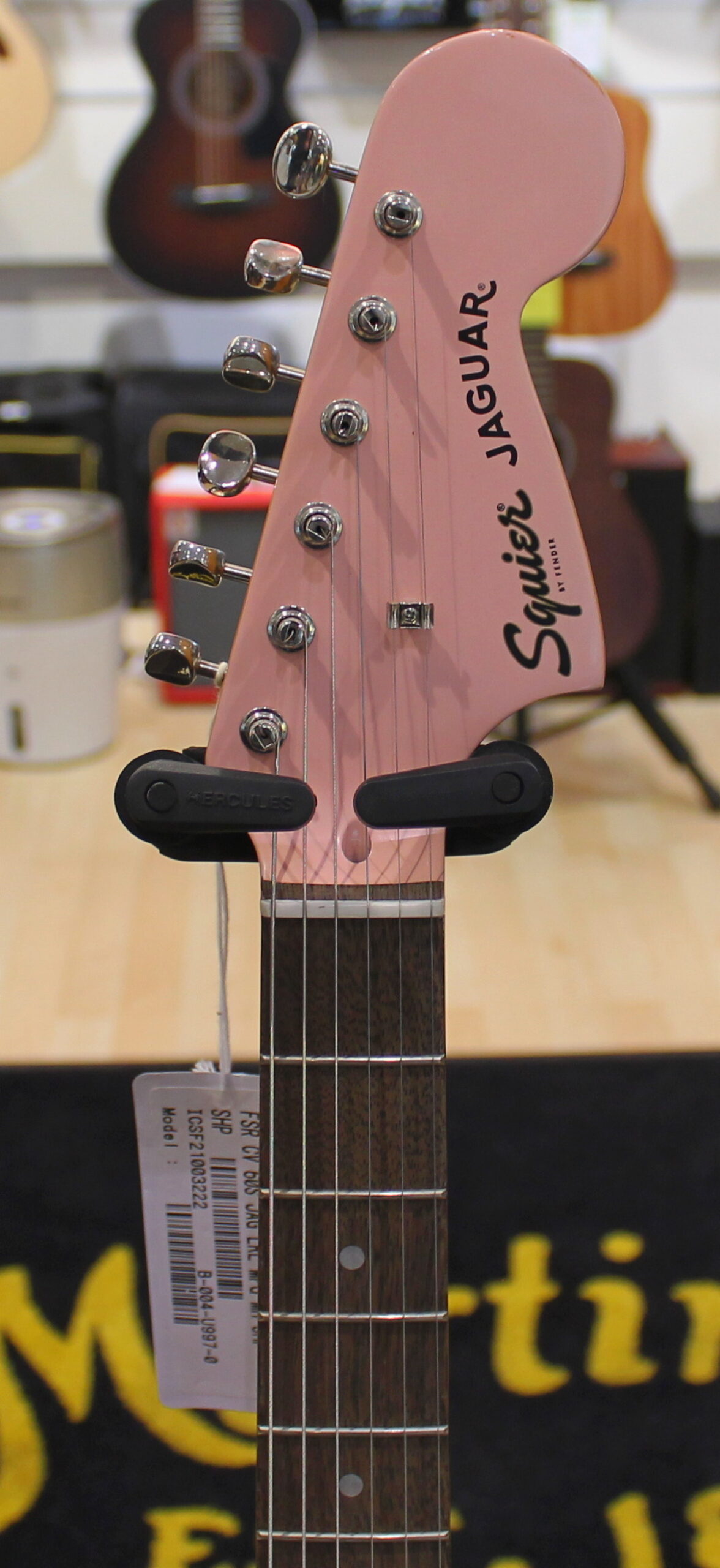 Squier Jaguar FSR Classic Vibe '60 Shell Pink EX DEMO - immagine 7