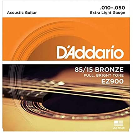 D'Addario EZ900 Acousti Guitar Strings 10-50