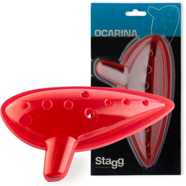 Stagg OCA-PL RD Ocarina Red