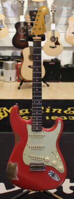 Fender Limited Edition '63 Strat Heavy Relic Aged Fiesta Red USATO cod. 129221