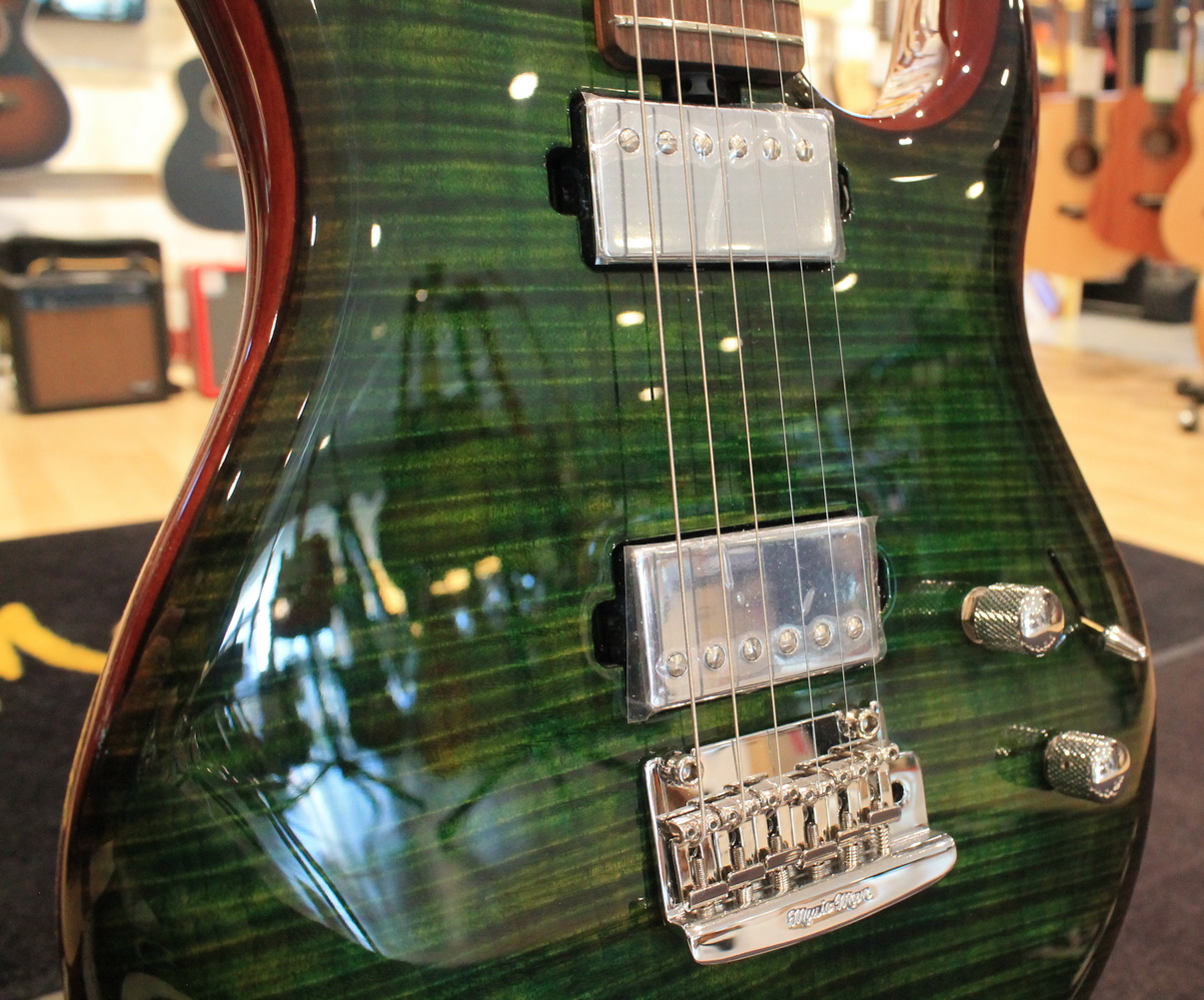 Music Man Luke 3 HH Luscious Green Flame - immagine 3