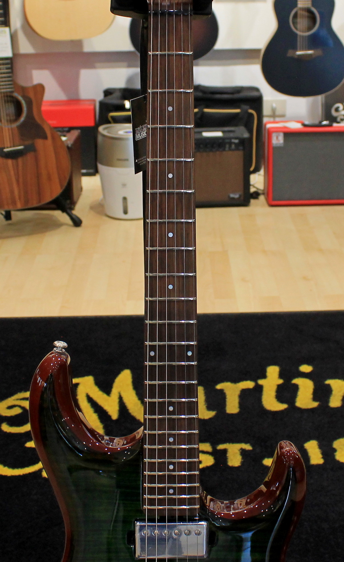 Music Man Luke 3 HH Luscious Green Flame - immagine 6