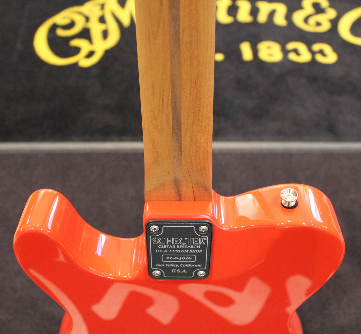 Schecter Route 66 PT Vintage Fiesta Red - immagine 11