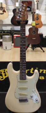 Schecter Route 66 Traditional Vintage White SSS